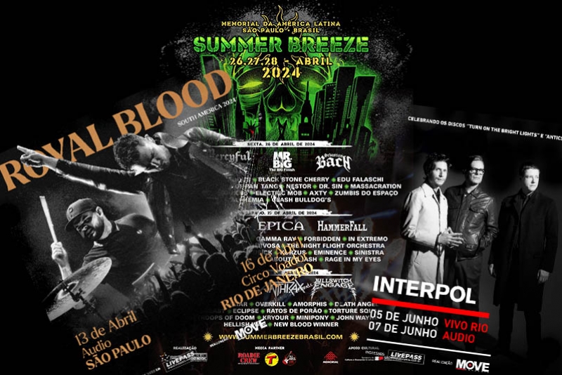 AGENDA DE SHOWS J&Aacute; CONFIRMADOS PROMETE AGITAR O BRASIL EM 2024