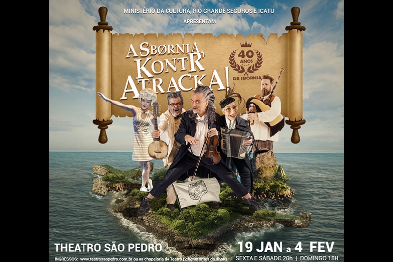 SB&Oslash;RNIA COMEMORA 40 ANOS COM TEMPORADA EM JANEIRO NO THEATRO S&Atilde;O PEDRO