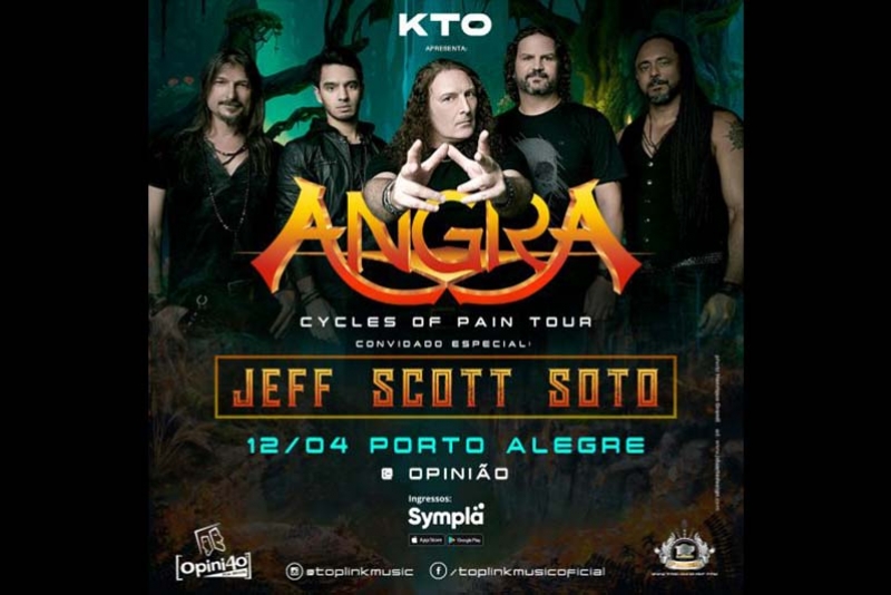 ANGRA E JEFF SCOTT SOTO AO VIVO NO BAR OPINI&Atilde;O DIA 12/4