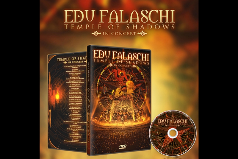 EDU FALASCHI ANUNCIA LAN&Ccedil;AMENTO DE DVD &lsquo;TEMPLE OF SHADOWS IN CONCERT&rsquo; NO BRASIL