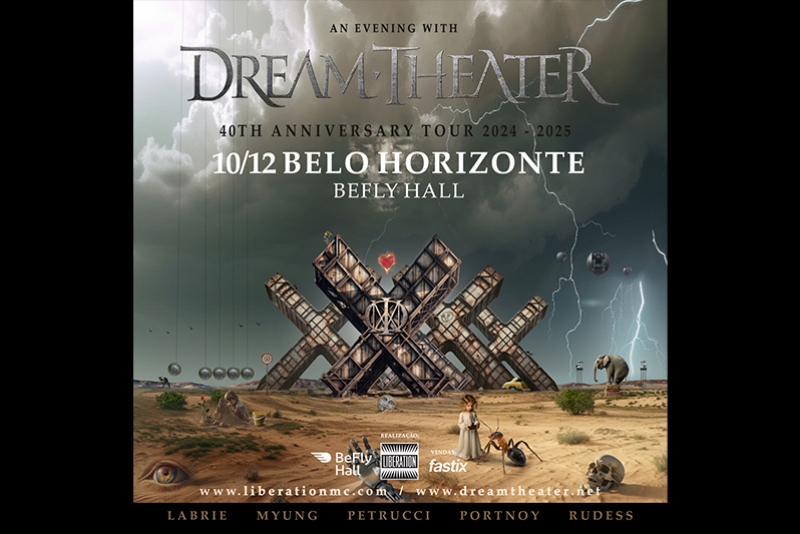 DREAM THEATER ANUNCIA SHOW EM BELO HORIZONTE, O QUINTO DA NOVA TURN&Ecirc; NO BRASIL