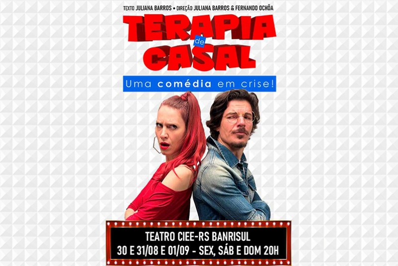 TERAPIA DE CASAL COMEMORA DOIS ANOS COM CURT&Iacute;SSIMA TEMPORADA EM PORTO ALEGRE