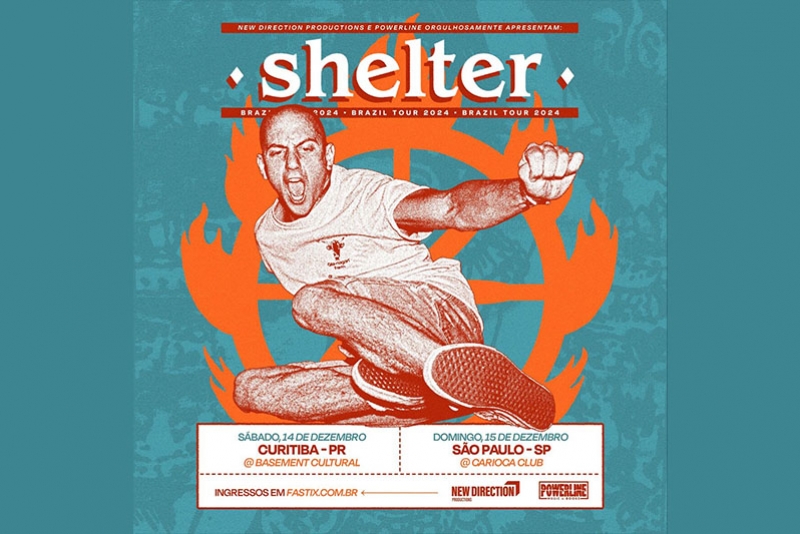 SHELTER RETORNA AO BRASIL NESTE FINAL DE SEMANA COM SHOWS, LAN&Ccedil;AMENTO DE LIVRO E AULA DE YOGA
