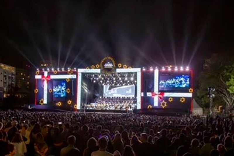 CONCERTOS COMUNIT&Aacute;RIOS ZAFFARI - ESPECIAL DE NATAL, DIA 21 DE DEZEMBRO, NO PARC&Atilde;O