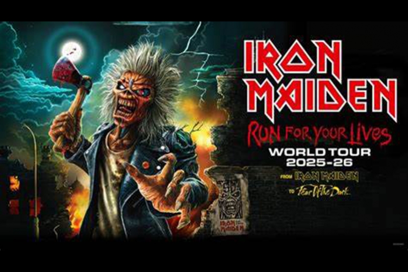 IRON MAIDEN &ndash; PRIMEIRO SHOW DA &ldquo;RUN FOR YOUR LIVES&rdquo; DEIXA DE FORA M&Uacute;SICAS DO &Aacute;LBUM &ldquo;NO PRAYER FOR THE DYING&rdquo;