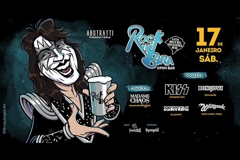 ROCK N&rsquo; BIRA &ndash; OPEN BAR DIA 17 DE JANEIRO NO BAR OPINI&Atilde;O
