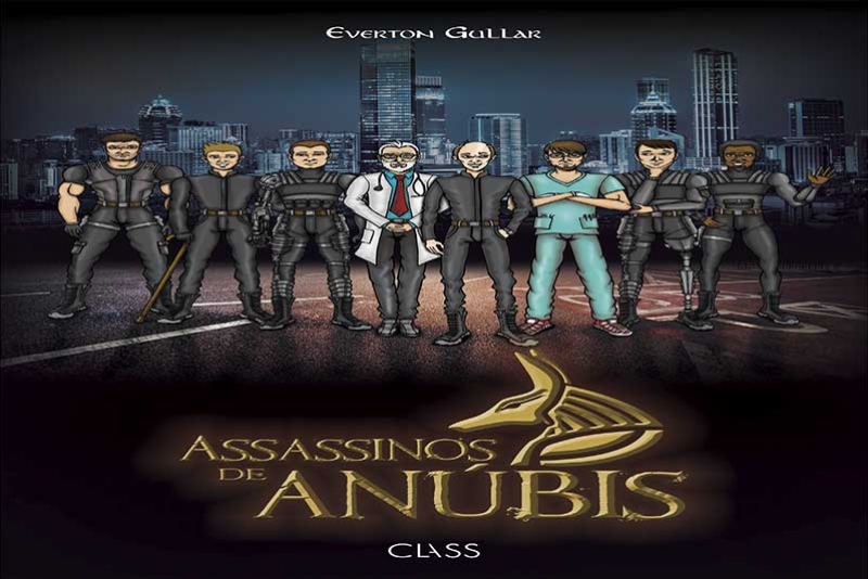 ASSASSINOS DE ANÚBIS, SEGUNDO LIVRO DE EVERTON GULLAR, TERÁ LANÇAMENTO NA FEIRA DO LIVRO DE PORTO ALEGRE, DIA 16 DE NOVEMBRO
