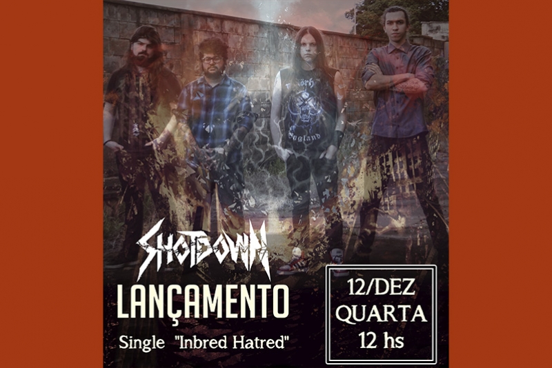 SHOTDOWN: BANDA ANUNCIA DATA DE LANÇAMENTO DE NOVO SINGLE 