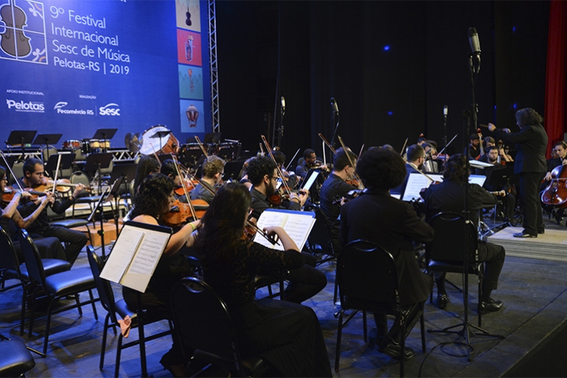 9o FESTIVAL INTERNACIONAL SESC DE MÚSICA: THEATRO GUARANY RECEBE ESPETÁCULO INÉDITO DE ORQUESTRAS JOVENS DO SESC