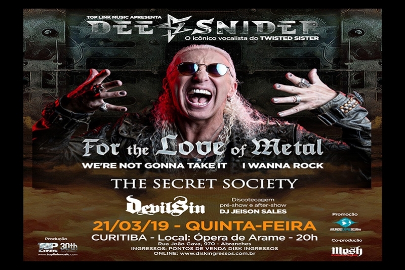 DEE SNIDER: LANÇA CLIPE DE 