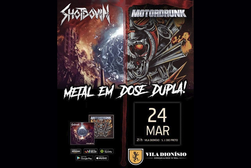 SHOTDOWN: SHOW ESPECIAL COM MOTORDRUNK EM SÃO JOSÉ DO RIO PRETO