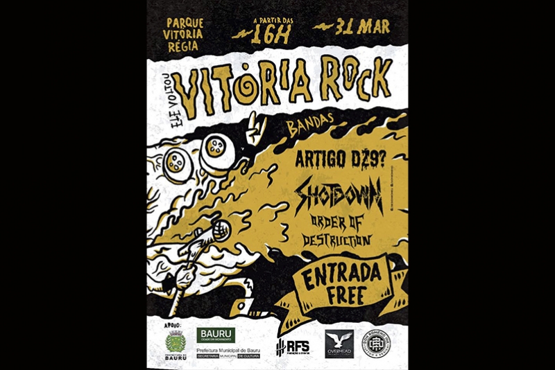 SHOTDOWN: BAURU/SP É A PRÓXIMA PARADA DA ODIUM INNATUM TOUR DIA 31/03