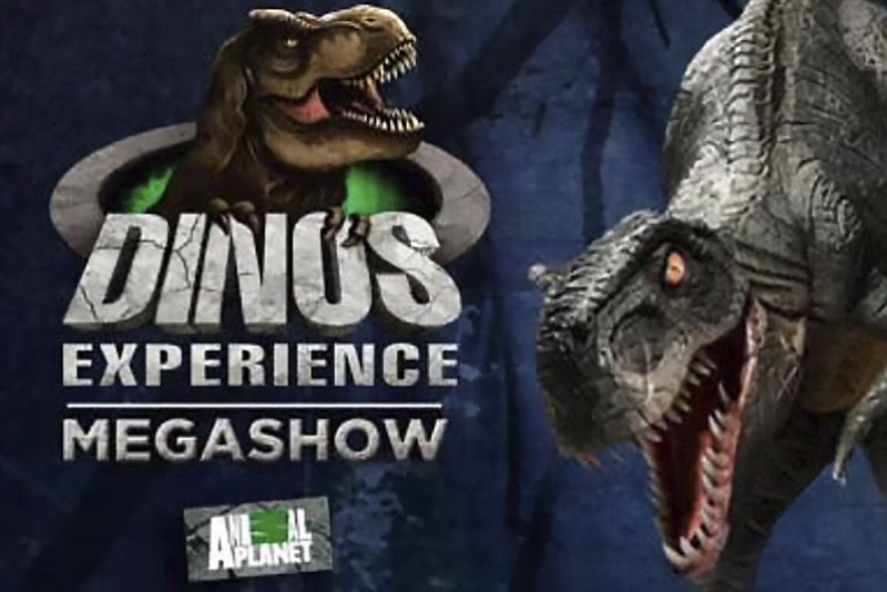DINOS EXPERIENCE PELA PRIMEIRA VEZ EM NOVO HAMBURGO