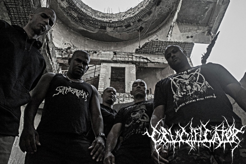 CRUCIFICATOR: EM ESTÚDIO GRAVANDO NOVO ÁLBUM 