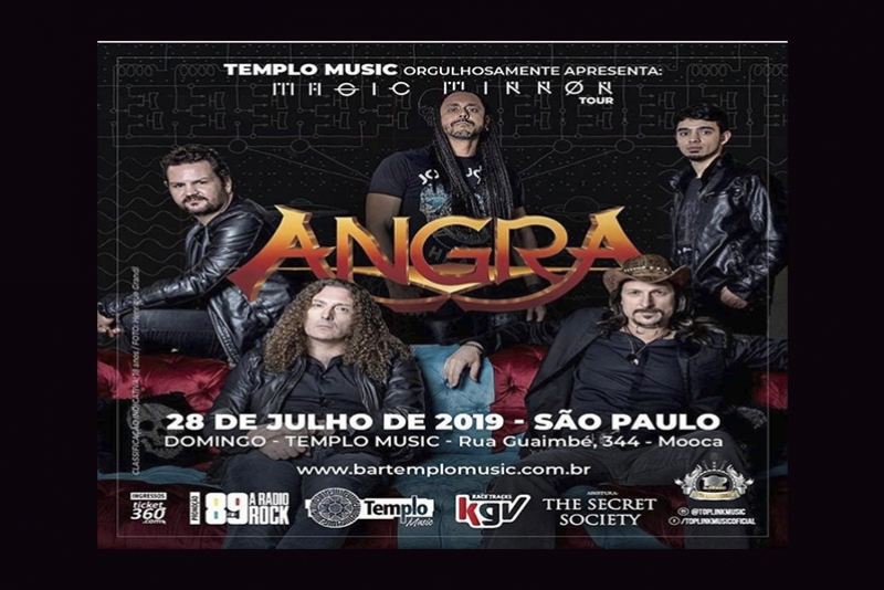 ANGRA: BANDA REMARCA SHOW NO TEMPLO MUSIC 