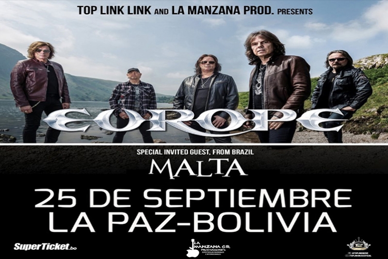 MALTA FARÁ SUA PRIMEIRA APRESENTAÇÃO FORA DO PAÍS COM O EUROPE NA BOLÍVIA