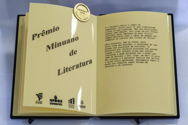2º PRÊMIO MINUANO DE LITERATURA PRORROGA INSCRIÇÕES ATÉ 8 DE JULHO