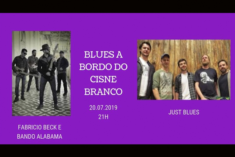 BLUES A BORDO DO CISNE BRANCO COM 