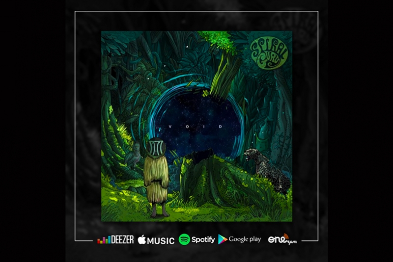 SPIRAL GURU REDEFINE O SPACE ROCK NO CATIVANTE DEBUT VOID