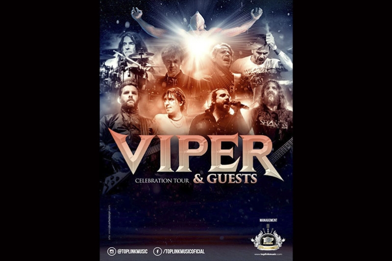TURNÊ ESPECIAL VAI REUNIR VIPER E MÚSICOS DO SHAMAN