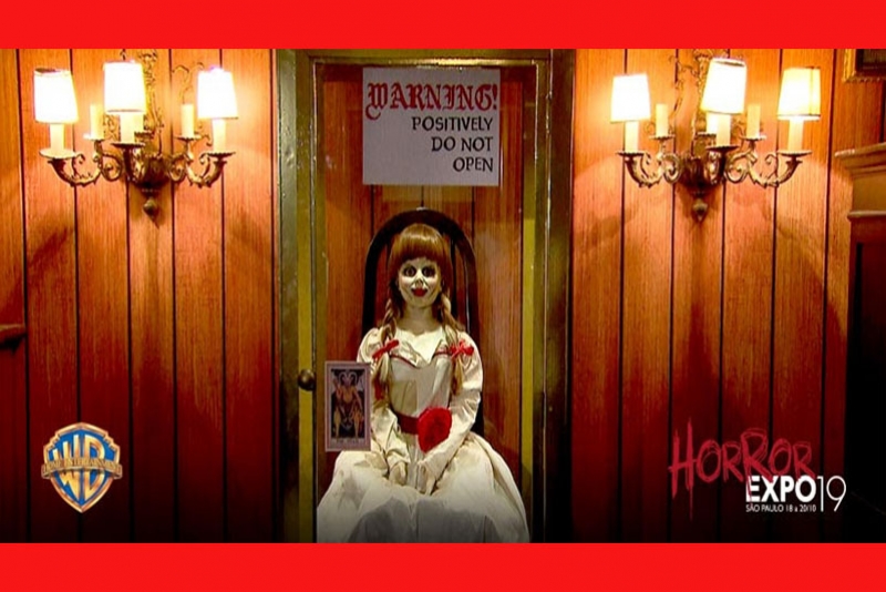 BONECA ANNABELLE USADA EM FILME ESTARÁ PRESENTE NA HORROR EXPO 2019