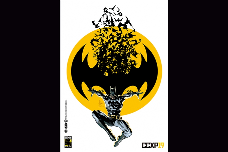 MIKE DEODATO JR. ASSINA PÔSTER OFICIAL DA CCXP19