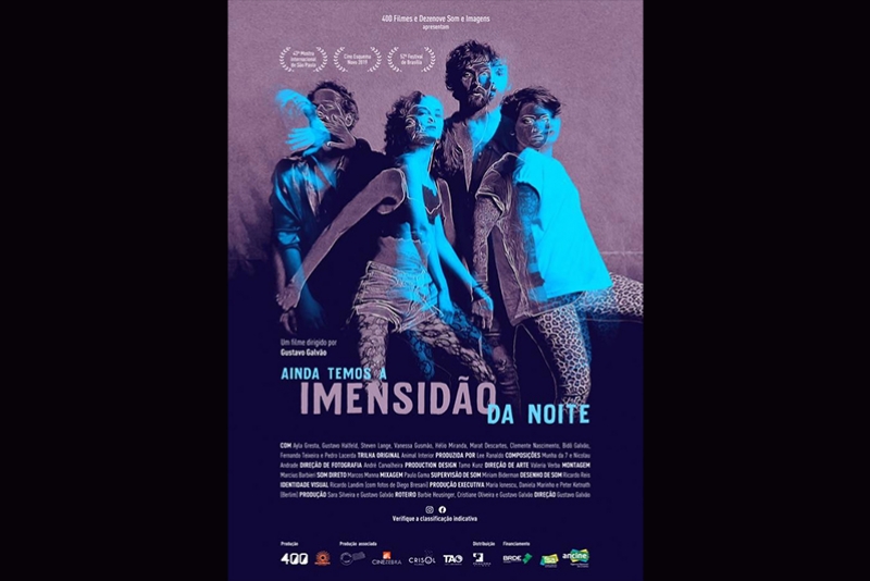 “AINDA TEMOS A IMENSIDÃO DA NOITE”, NOVO FILME DE GUSTAVO GALVÃO, INTEGRA PROGRAMAÇÃO DO CINE ESQUEMA NOVO
