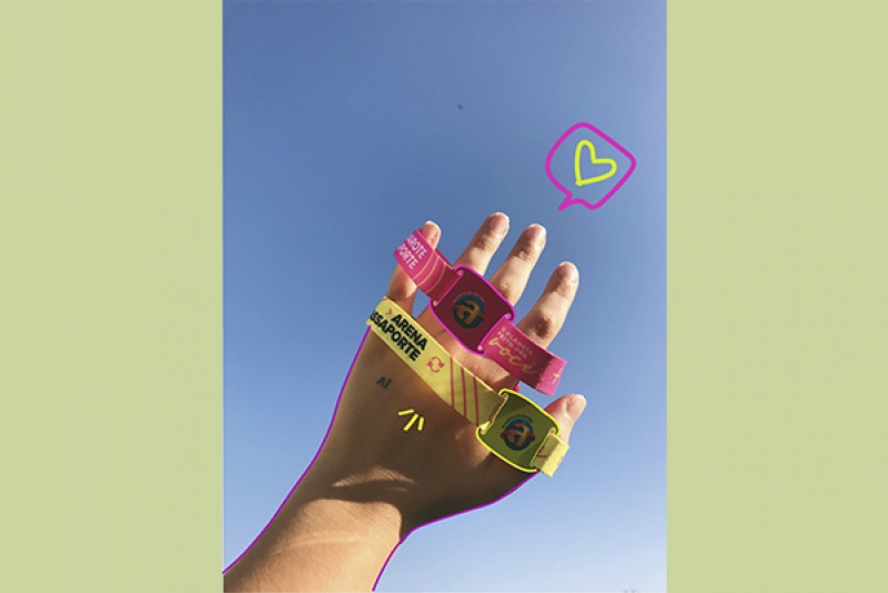 PLANETA ATLÂNTIDA 2020: SAIBA COMO FUNCIONAM AS PULSEIRAS DO FESTIVAL