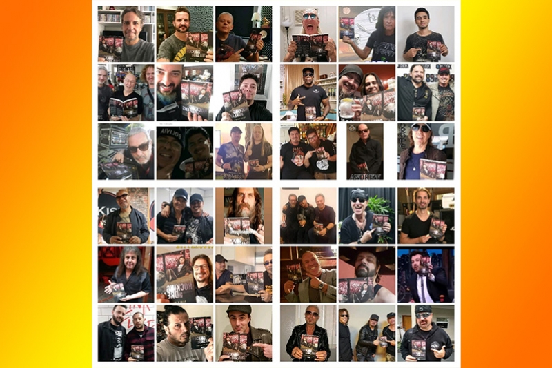 PAULO BARON: ARTISTAS PRESTAM HOMENAGEM AO LIVRO “ROCKING ALL MY DREAMS” QUE FIGURA NA LISTA DE MAIS VENDIDOS DE 2019