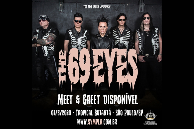 THE 69 EYES: MEET & GREET DISPONÍVEL PARA SHOW EM SÃO PAULO