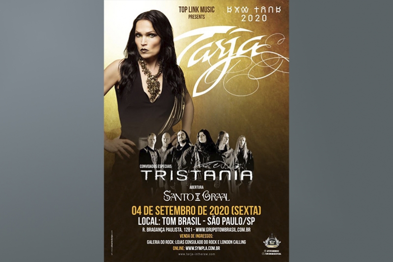 TARJA TURUNEN: MUSA RETORNA AO BRASIL EM SETEMBRO E FARÁ SHOW ESPECIAL EM SÃO PAULO COM A BANDA NORUEGUESA TRISTANIA