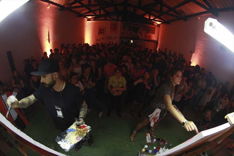 ART BATTLE: A MAIOR COMPETIÇÃO DE PINTURA AO VIVO - QUINTA, 13 DE FEVEREIRO