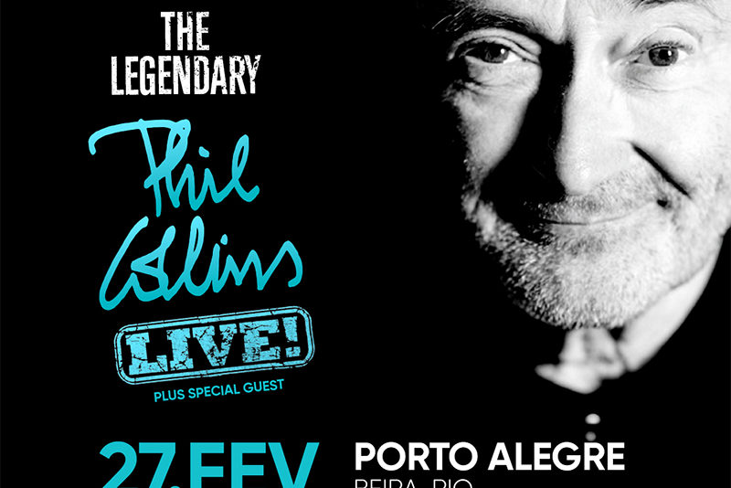 Phil Collins Ao Vivo em Porto Alegre Tendo Como Banda Convidada 