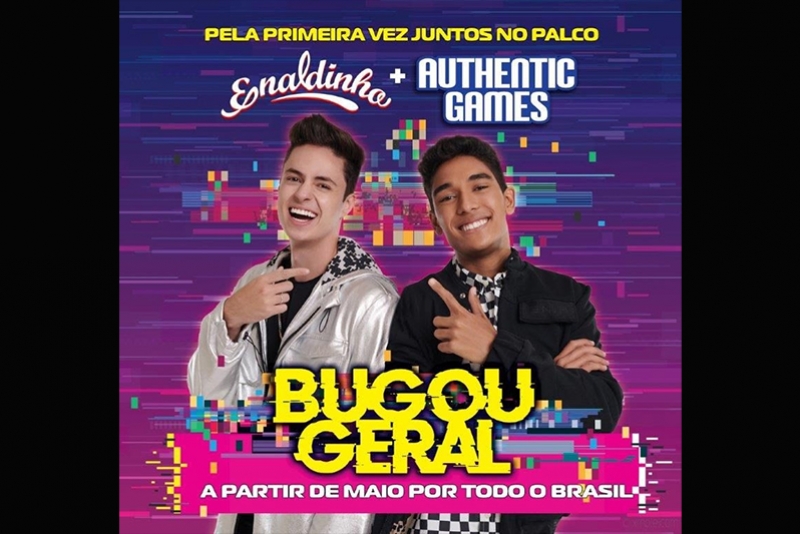 ENALDINHO E AUTHENTIC GAMES ESTARÃO JUNTOS PELA PRIMEIRA VEZ PARA APRESENTAÇÕES ESPECIAIS