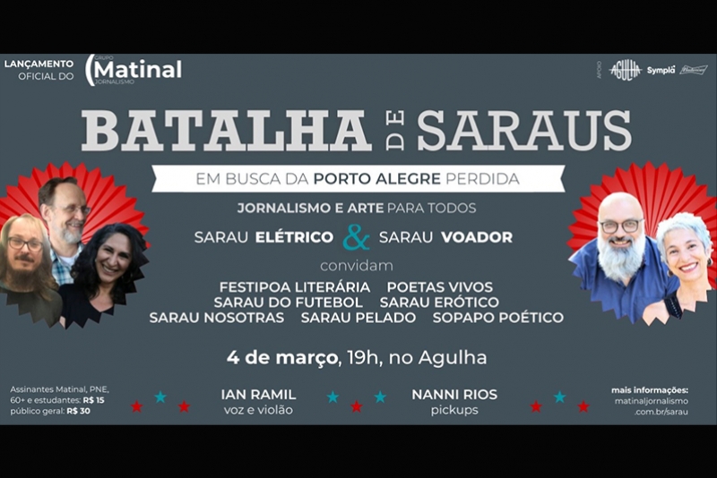 BATALHA DE SARAUS PROVOCA LEITURAS SOBRE PORTO ALEGRE