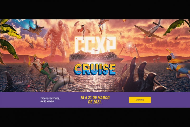 CCXP CRUISE - PACOTES JÁ ESTÃO À VENDA