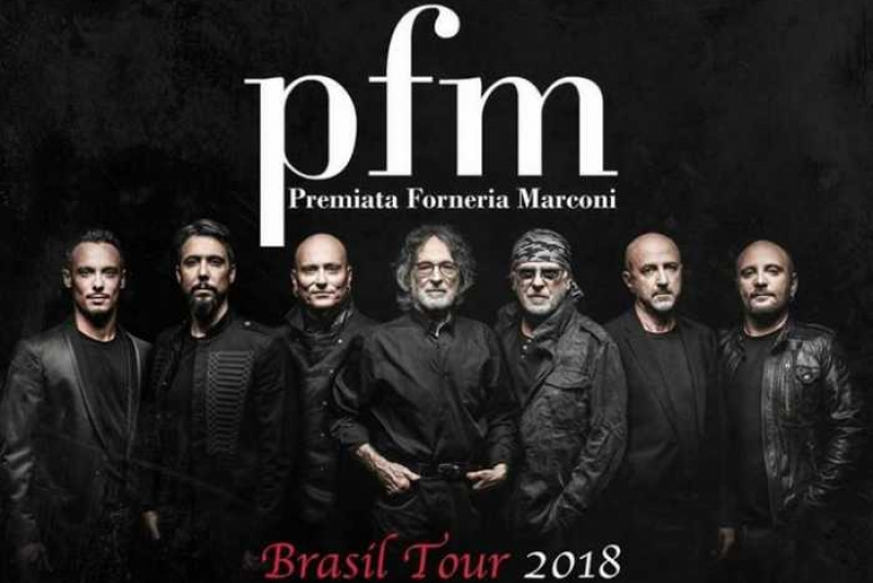 PREMIATA FORNERIA MARCONI - Banda Italiana Pela Primeira Vez Em Porto Alegre