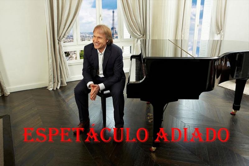 ADIADO - RICHARD CLAYDERMAN - Show Comemorativo dos 40 Anos de Carreira em Porto Alegre