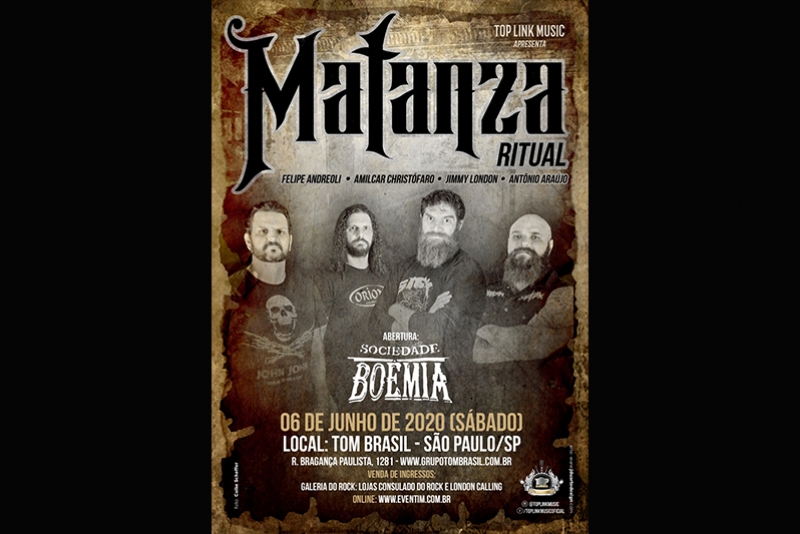 MATANZA RITUAL EM SÃO PAULO: INFORMAÇÕES SOBRE COMPRA DE INGRESSOS