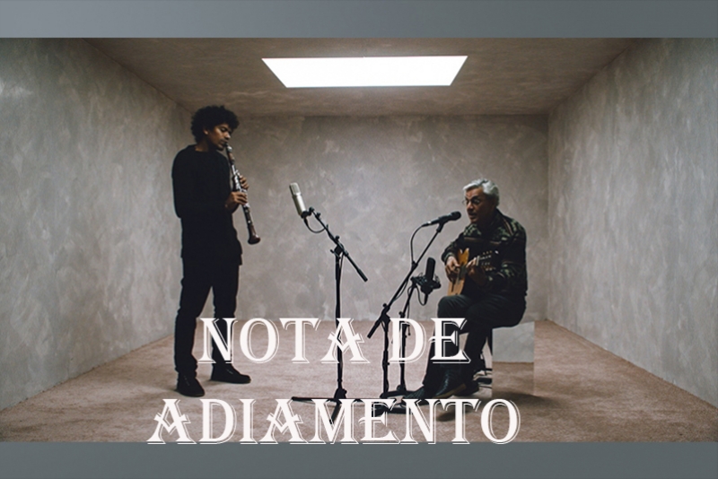 CAETANO VELOSO - NOTA DE ADIAMENTO