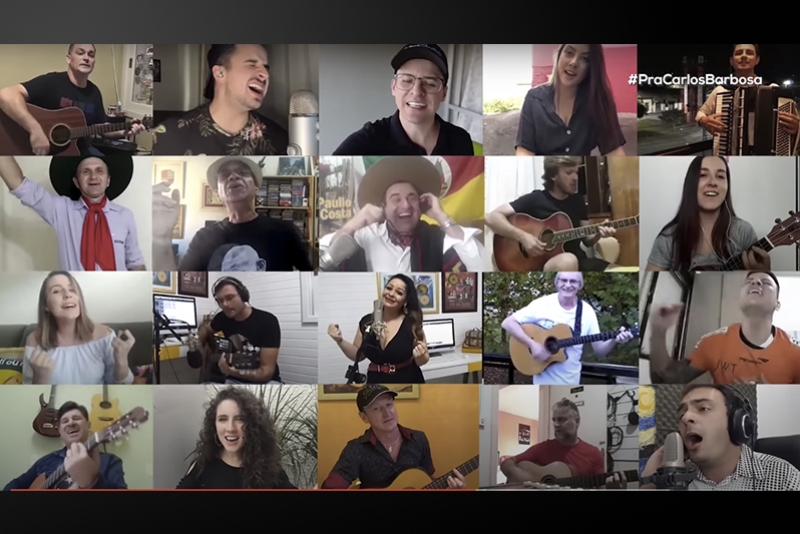 PROJETO MUSICAL TRAZ MENSAGEM DE OTIMISMO, UNIÃO E CARINHO NA QUARENTENA