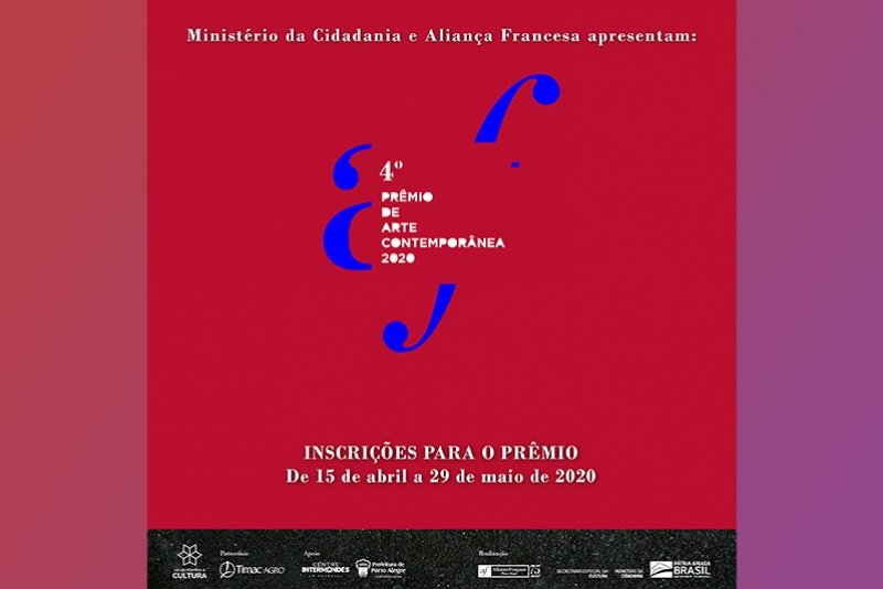 INSCRIÇÕES ABERTAS PARA O 4º PRÊMIO ALIANÇA FRANCESA DE ARTE CONTEMPORÂNEA