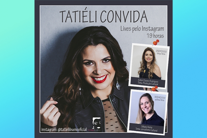 LIVES DA SEMANA - TATIÉLI CONVIDA