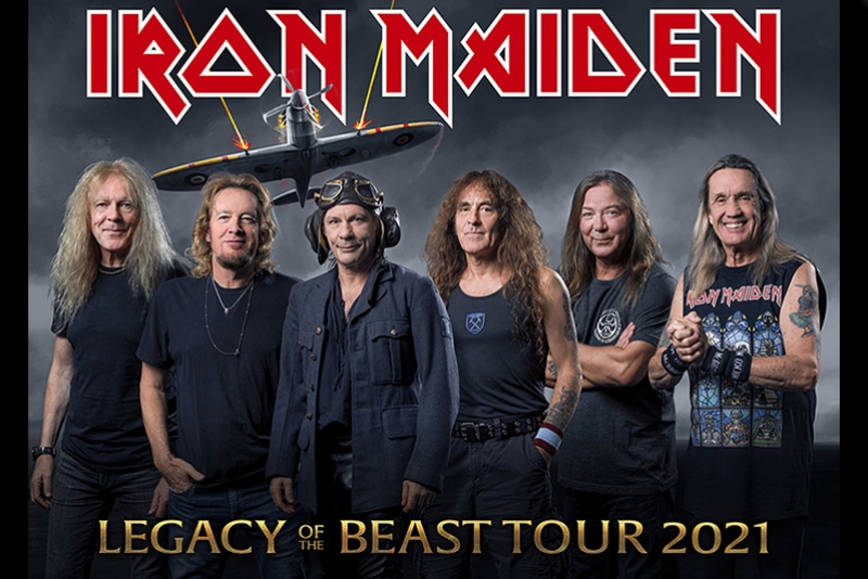IRON MAIDEN: SHOWS 2020 CANCELADOS E BANDA CONFIRMA RETORNO AOS PALCOS NO 2° SEMESTRE DE 2021