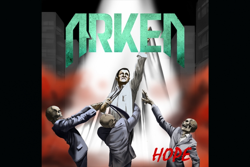 ARKEN: BANDA APRESENTA CAPA DE SINGLE NOVO, HOPE, QUE SERÁ OFICIALMENTE LANÇADO NESTE DOMINGO