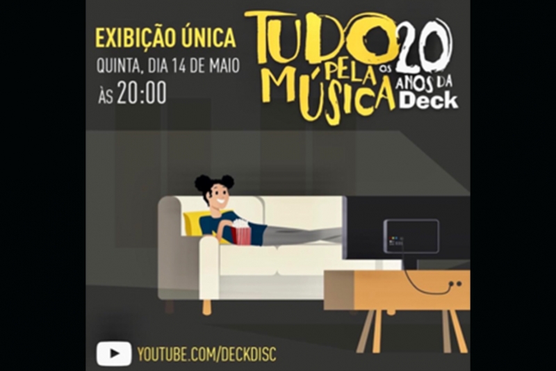 DESTAQUE NO MIAMI INDEPENDENT FILM FESTIVAL, DOCUMENTÁRIO DA GRAVADORA DECK SERÁ EXIBIDO EM SESSÃO ÚNICA NO YOUTUBE