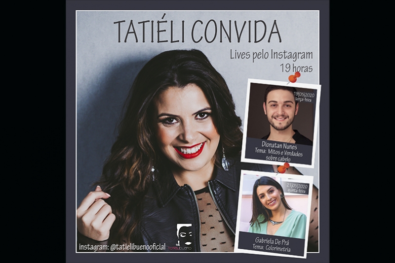 TATIÉLI CONVIDA 19 E 21/05/2020