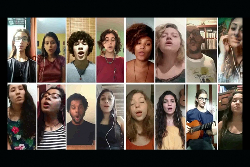 BILTRE TEM CANÇÕES RECRIADAS PELO CORO JUVENIL UNIRIO EM VÍDEO REALIZADO DURANTE QUARENTENA
