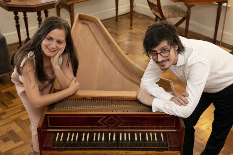 ANDIARA MUMBACH E FERNANDO CORDELLA APRESENTAM CONCERTO INÉDITO DE MÚSICA FRANCESA EM LIVE DO INSTITUTO LING