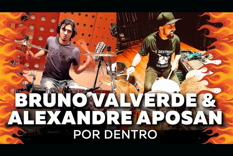 POR DENTRO COM PAULO BARON: BATERISTAS BRUNO VALVERDE E ALEXANDRE APOSAN FALAM SOBRE MÚSICA GOSPEL E SECULAR